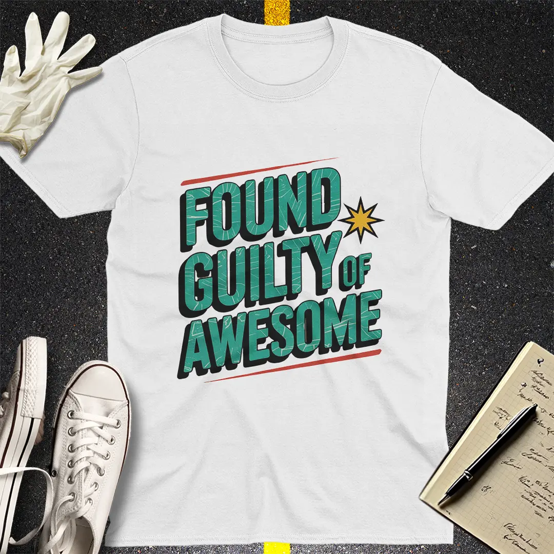Found Guilty of Awesome T-Shirt