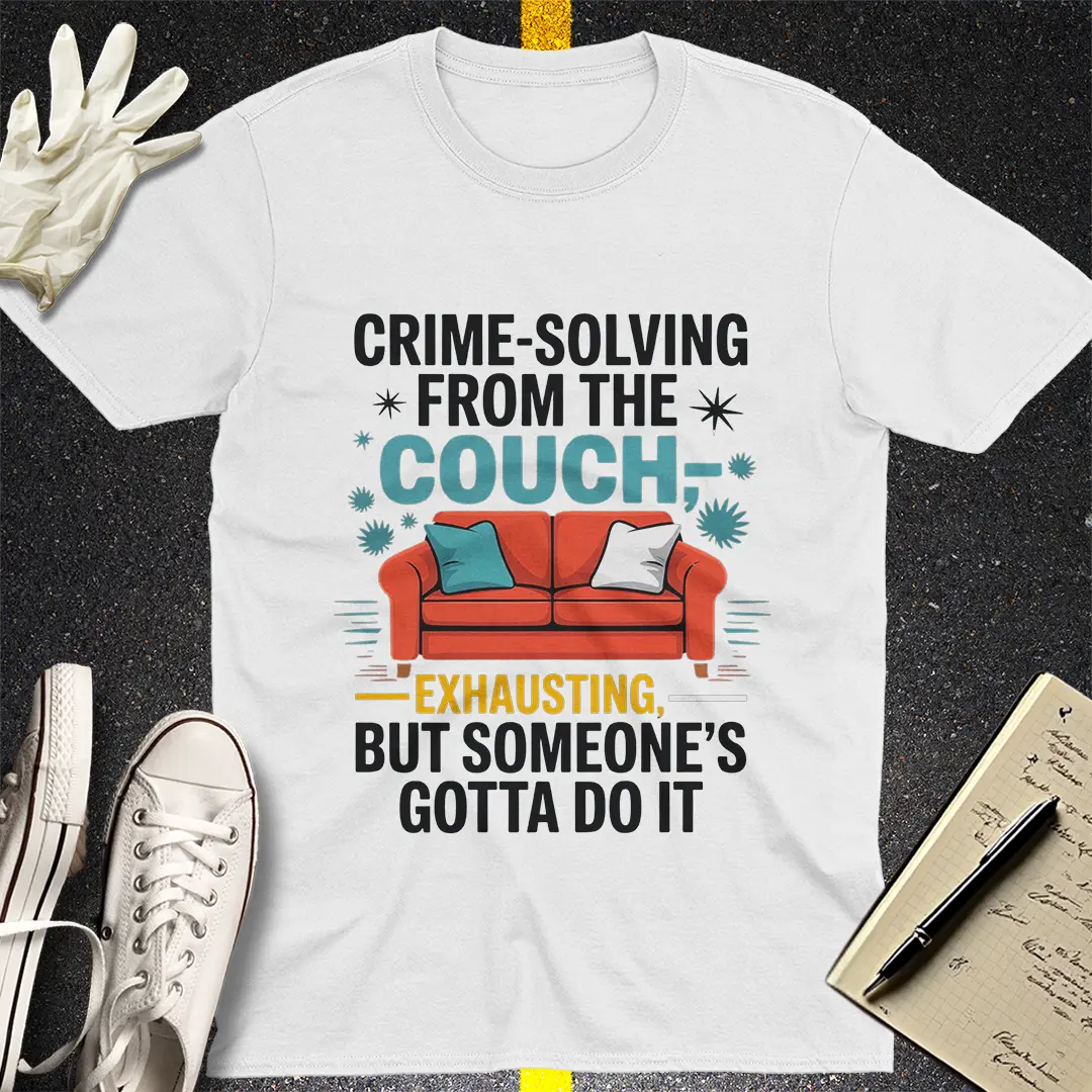 Couch Detective T-Shirt Style002