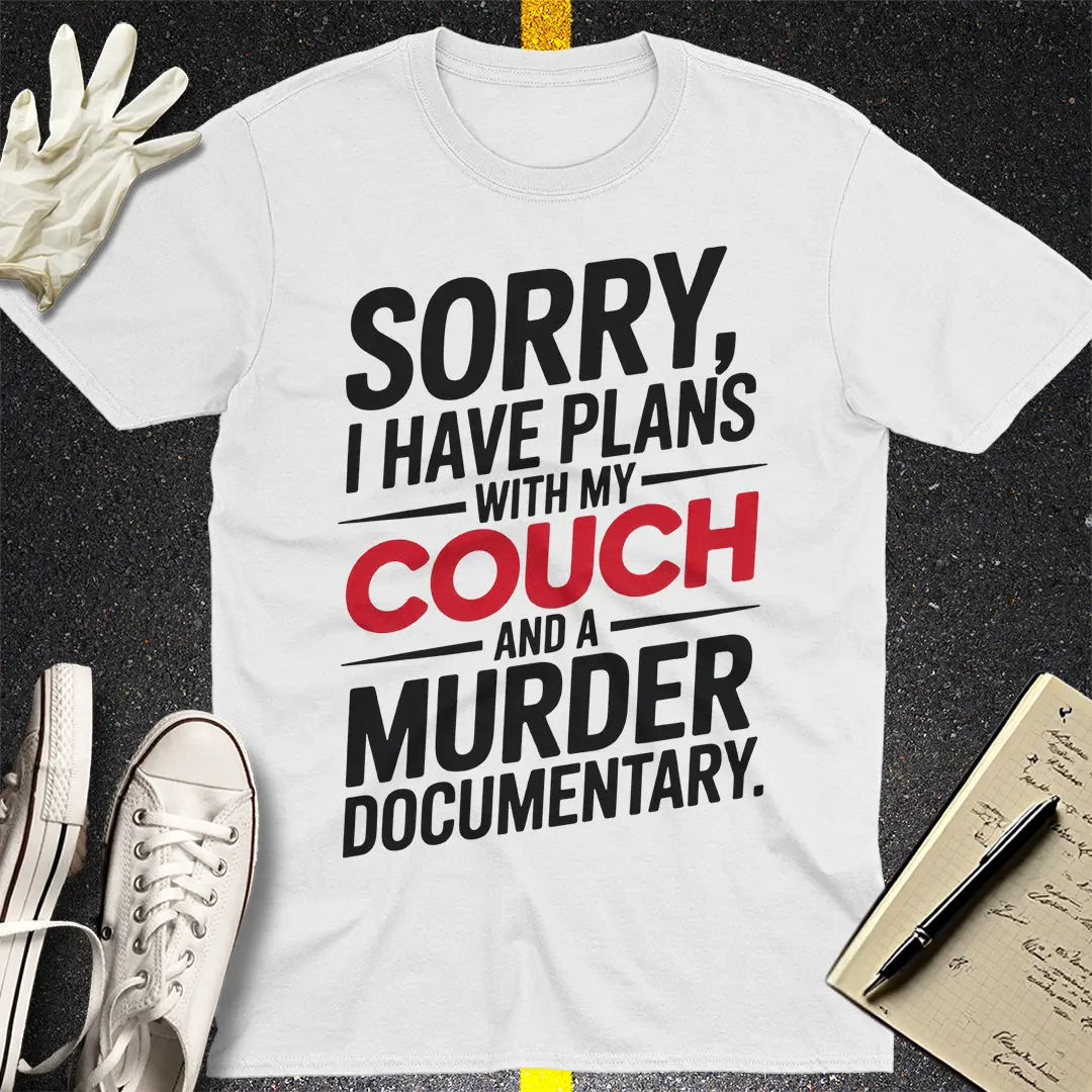Couch & Crime Night T-Shirt