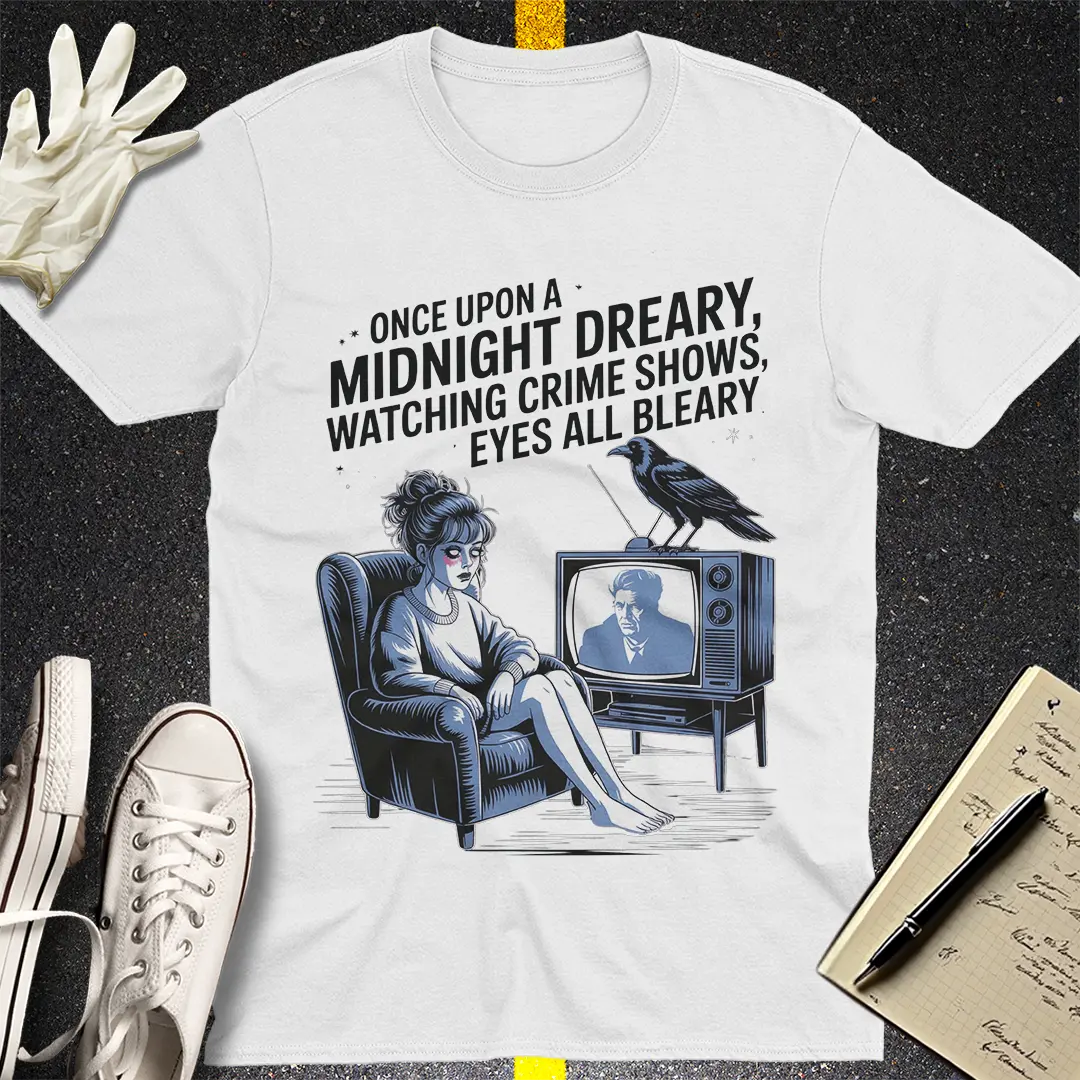 Midnight Dreary Crime Show T-Shirt