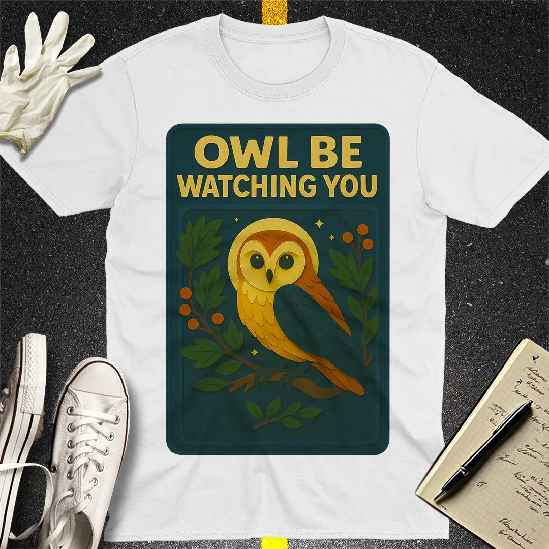 Owl Be Watching You T-Shirt