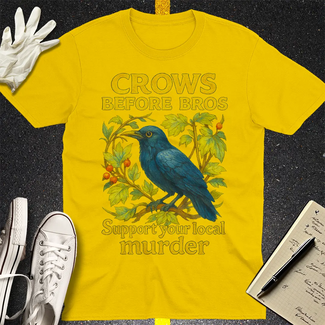 Crows Before Bros T-Shirt Style004