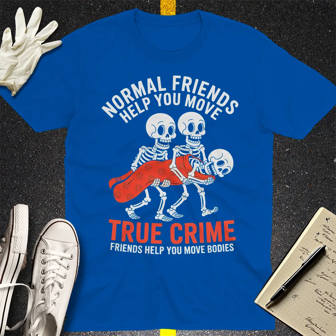 True Crime Skeleton Crew T-Shirt