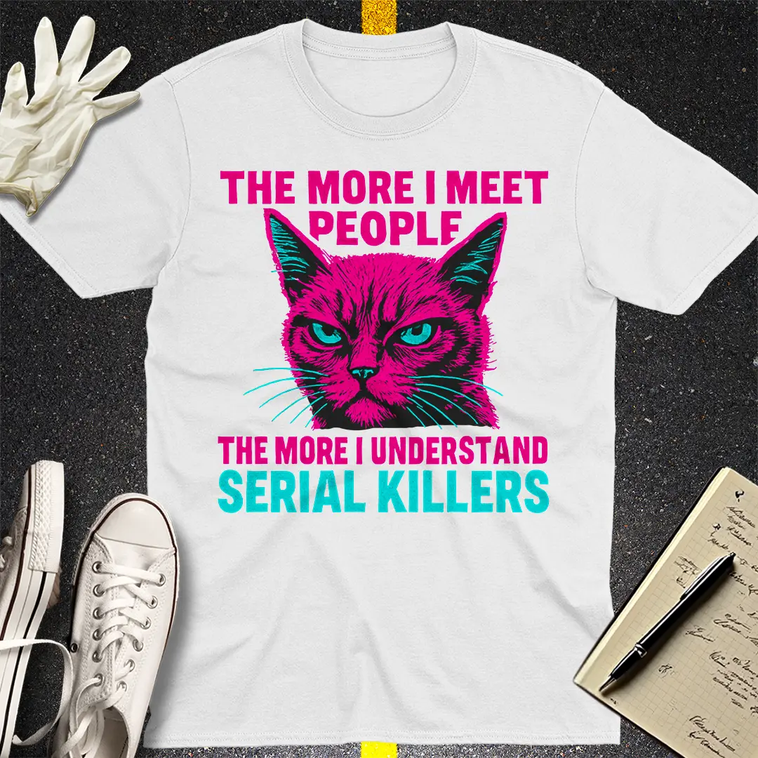 Serial Killer Cat T-Shirt