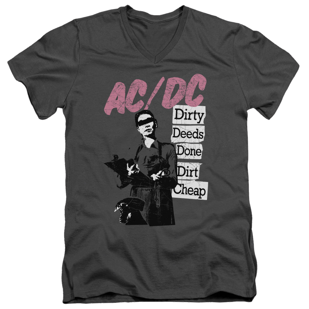 ACDC Acdc Dirty Deeds - Men's V-Neck T-Shirt
