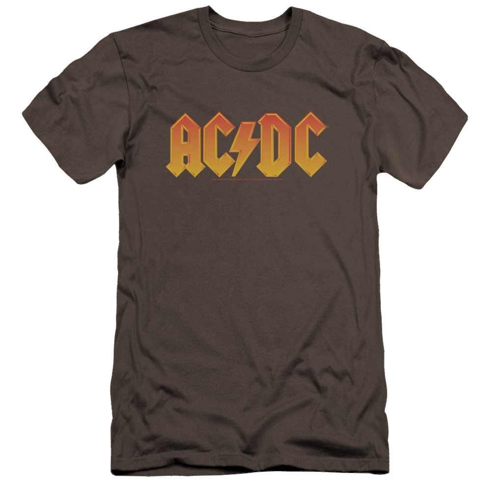 AC/DC Logo - Men's Premium Slim Fit T-Shirt