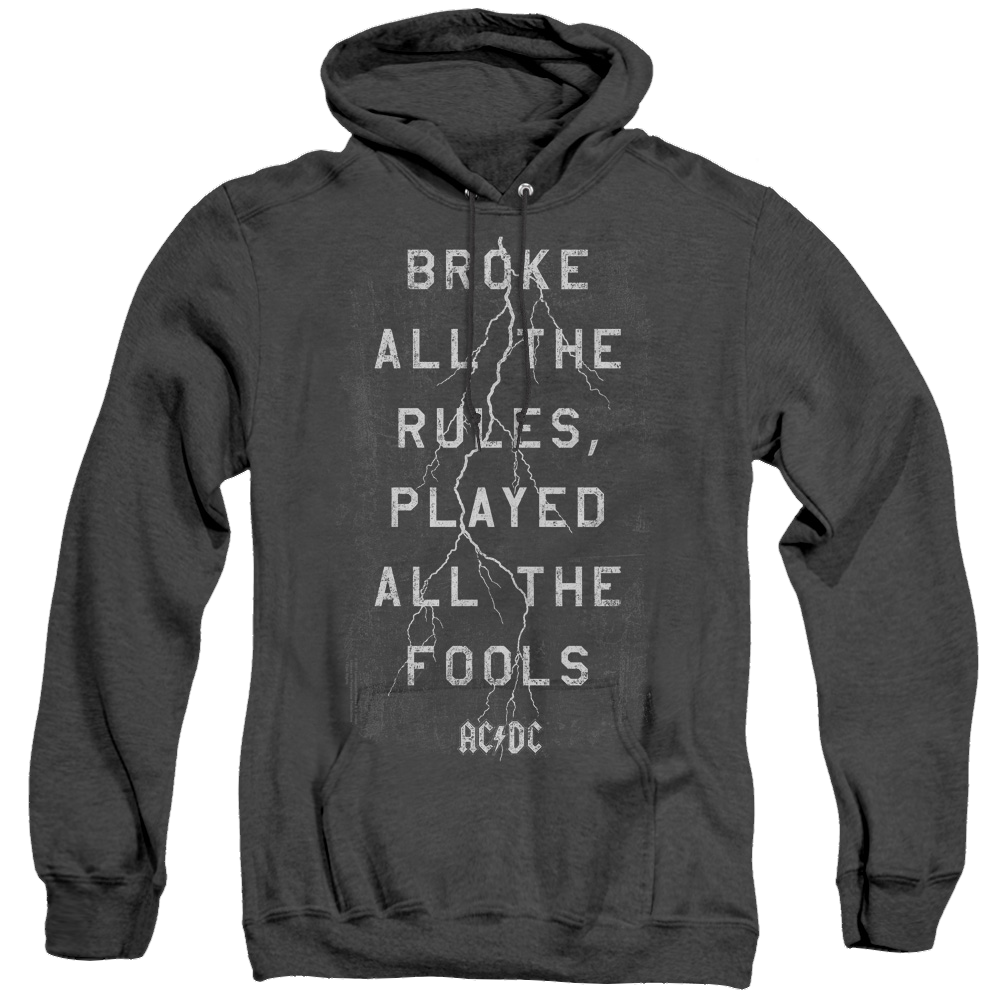 Acdc Struck - Heather Pullover Hoodie