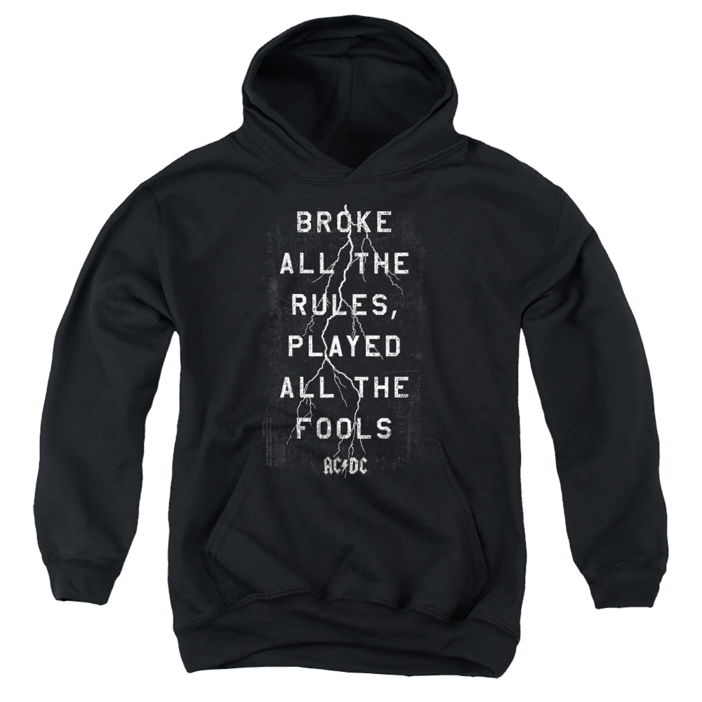 AC/DC Struck - Youth Hoodie (Ages 8-12)