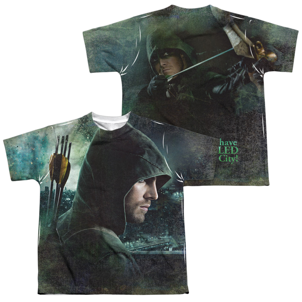 Arrow The Television Series Hero (F/B) - Youth All-Over Print T-Shirt