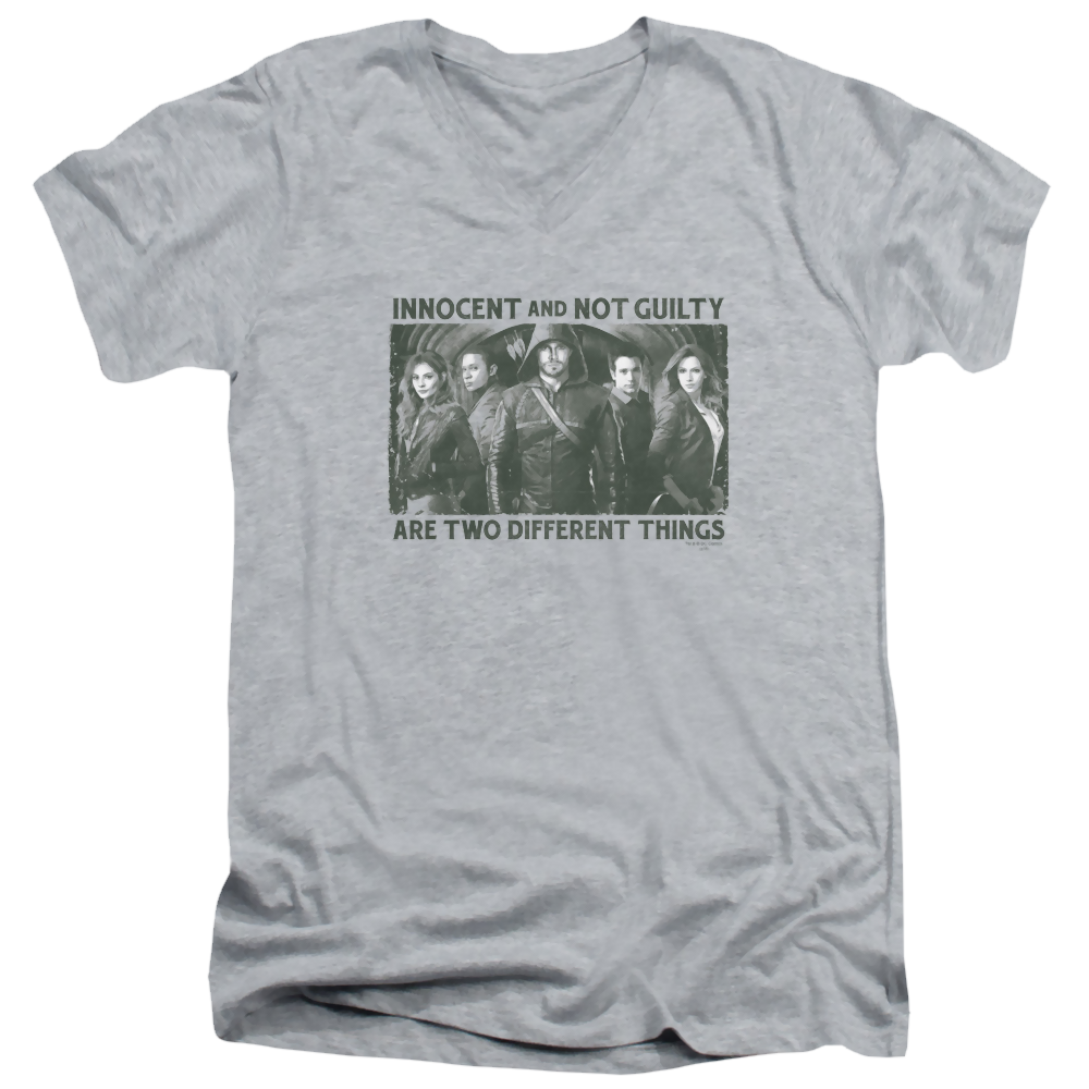 Arrow Not Guilty - Men's V-Neck T-Shirt