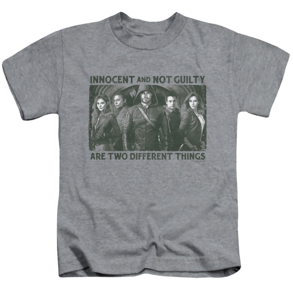 Arrow The Television Series Not Guilty - Kid's T-Shirt
