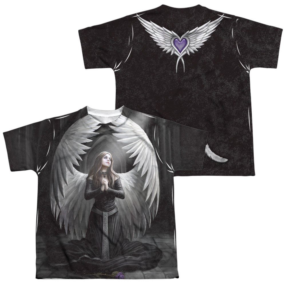 Anne Stokes Prayer For The Fallen - Youth All-Over Print T-Shirt (Ages 8-12)