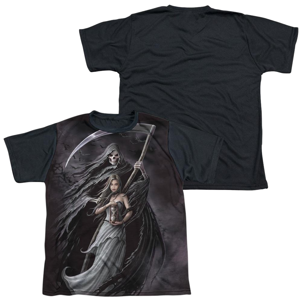 Anne Stokes Summon The Reaper - Youth Black Back T-Shirt (Ages 8-12)