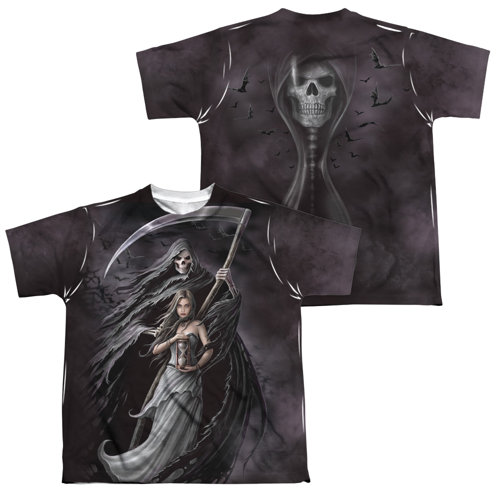 Anne Stokes Summon The Reaper - Youth All-Over Print T-Shirt (Ages 8-12)