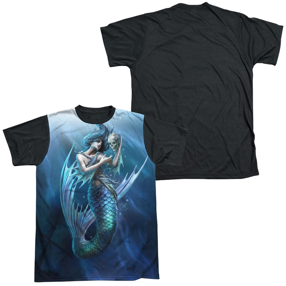 Anne Stokes Sailors Ruin - Men's Black Back T-Shirt