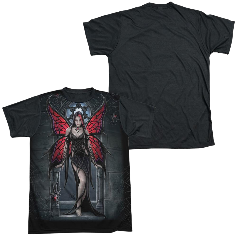 Anne Stokes Arcanafaria - Men's Black Back T-Shirt
