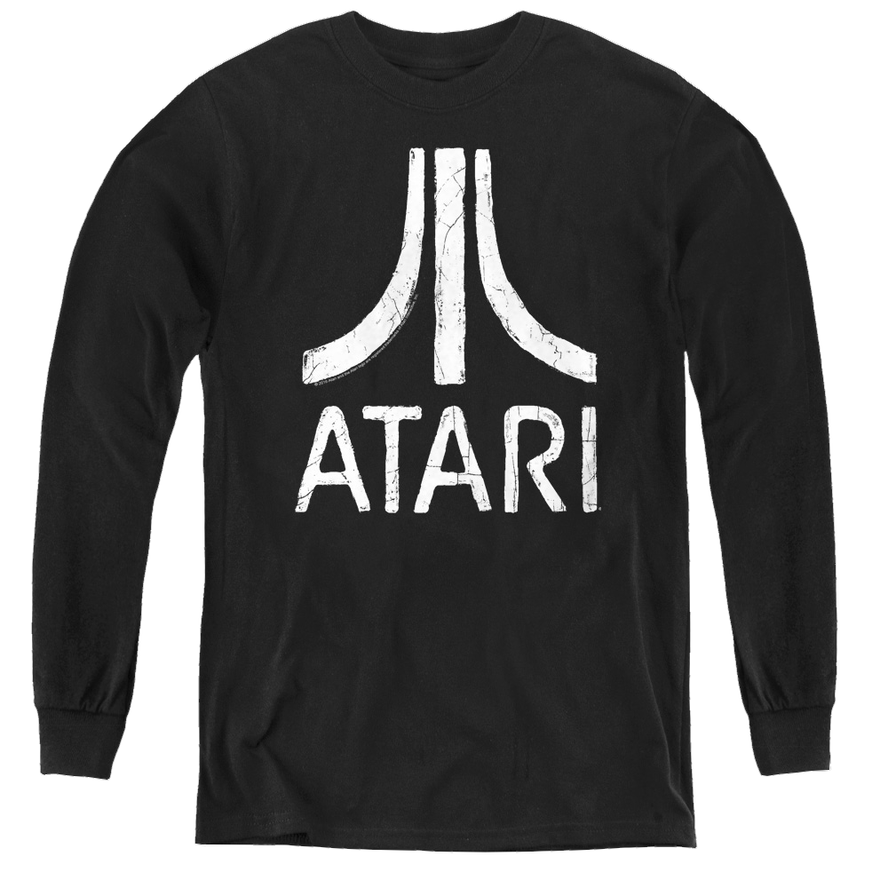 Atari Rough Logo - Youth Long Sleeve T-Shirt