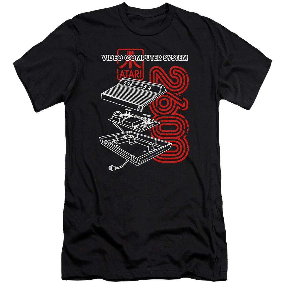 Atari 2600 - Men's Premium Slim Fit T-Shirt