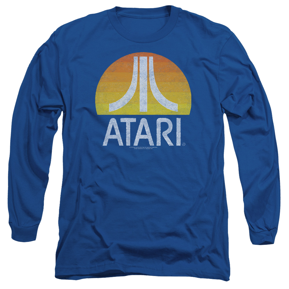 Atari Sunrise Eroded - Men's Long Sleeve T-Shirt