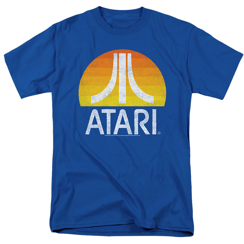 Atari Sunrise Eroded - Men's Regular Fit T-Shirt
