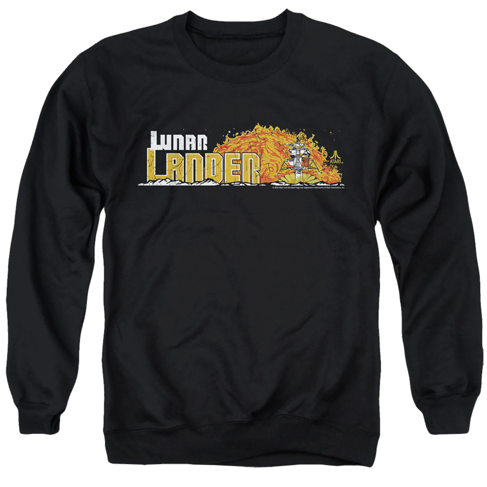 Atari Lunar Marquee - Men's Crewneck Sweatshirt