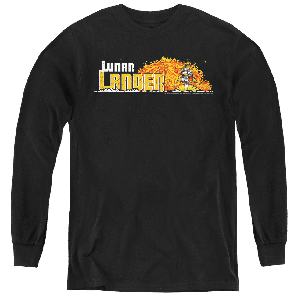 Atari Lunar Marquee - Youth Long Sleeve T-Shirt