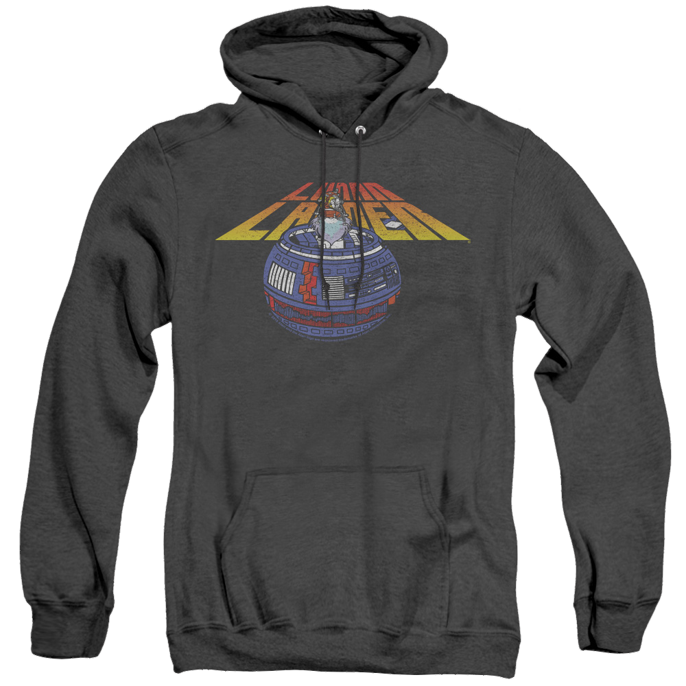 Atari Lunar Globe - Heather Pullover Hoodie