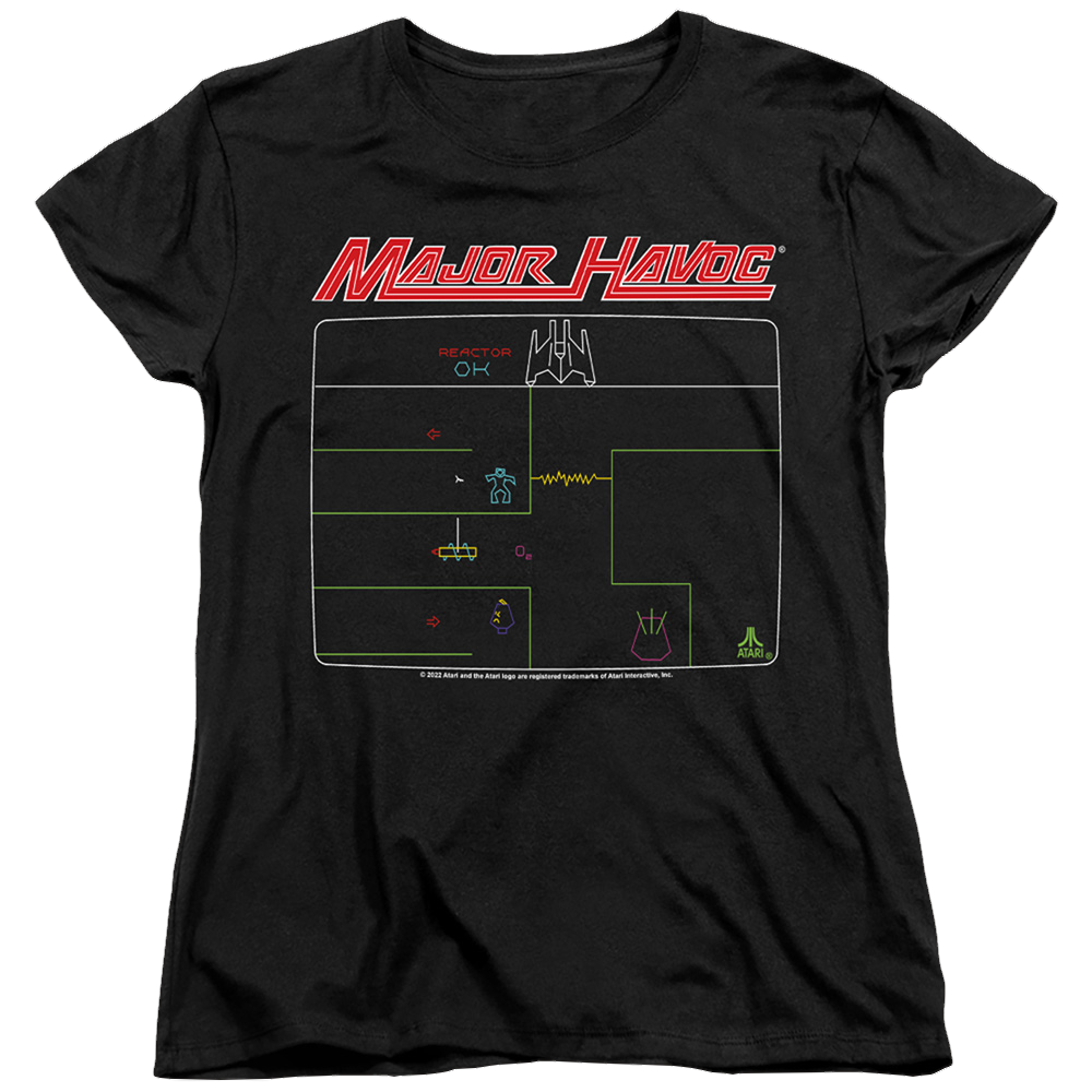 Atari Major Havoc Screen - Women's T-Shirt
