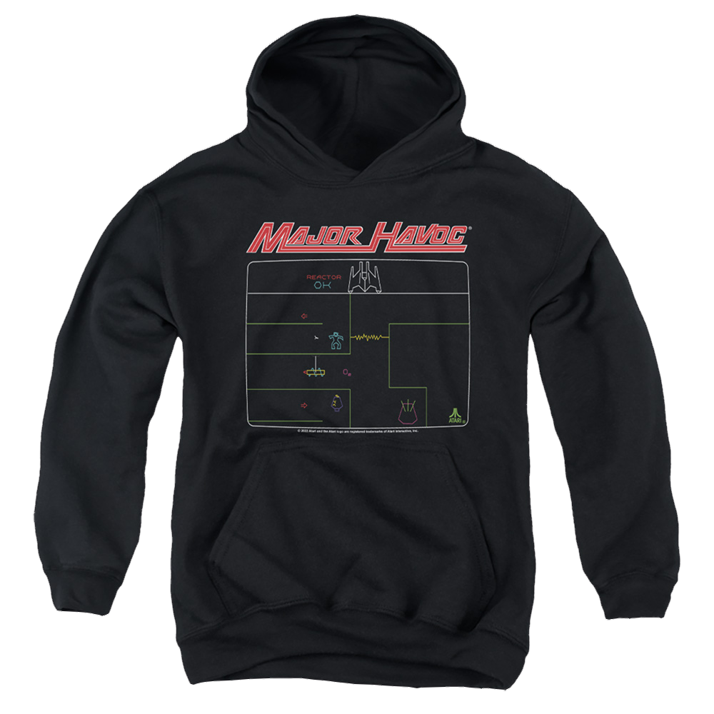 Atari Major Havok Screen Youth Pull-Over Hoodie