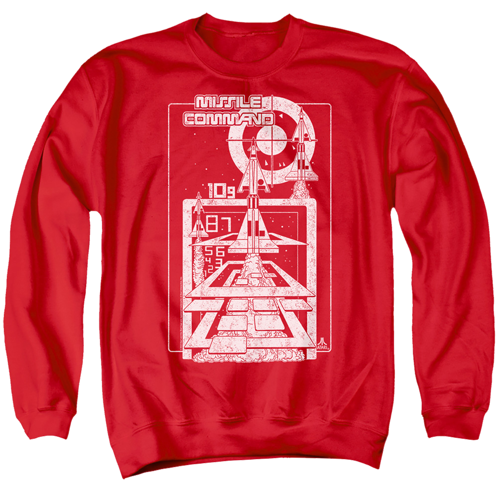 Atari Lift Off - Men's Crewneck Sweatshirt