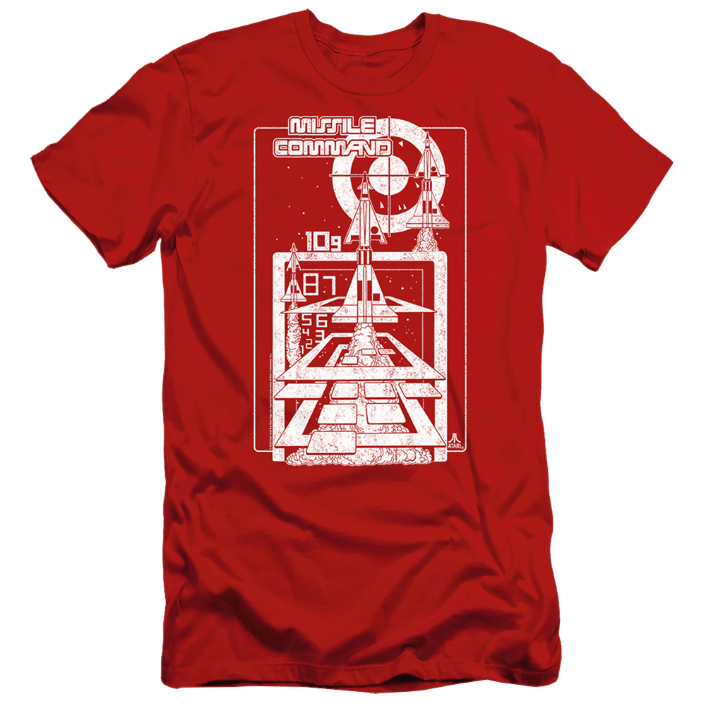 Atari Lift Off - Men's Slim Fit T-Shirt