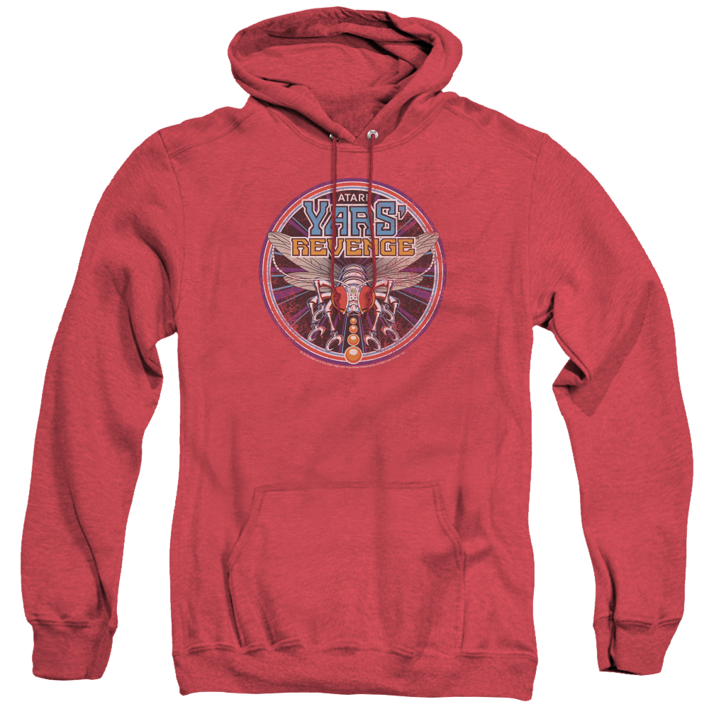 Atari Yars Revenge Patch - Heather Pullover Hoodie