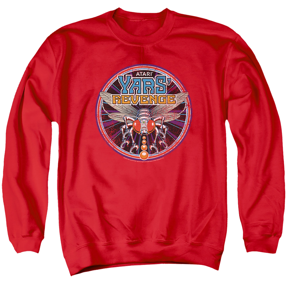 Atari Yars Revenge Patch - Men's Crewneck Sweatshirt