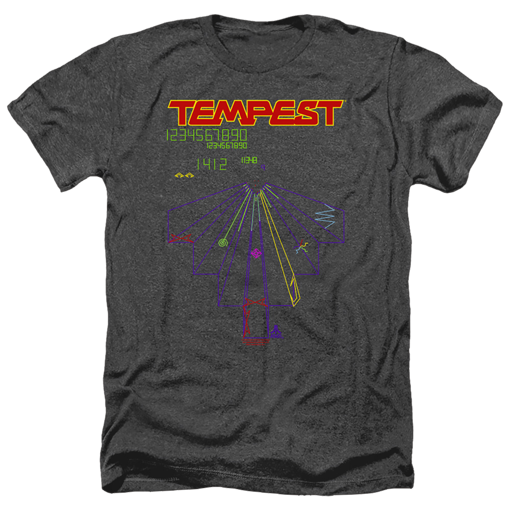 Atari Tempest Screen - Men's Heather T-Shirt
