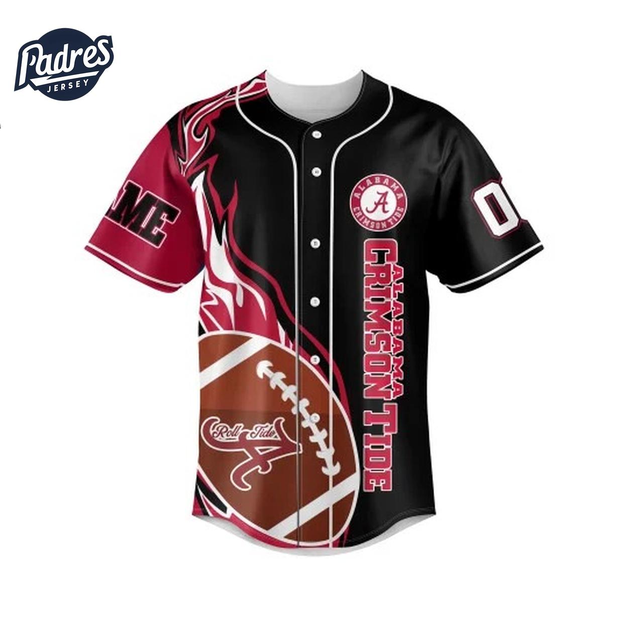 Alabama Crimson Tide Football Baseball Jersey For Fans - Padres Jersey Oasis: Elevate Your Baseball Style Game