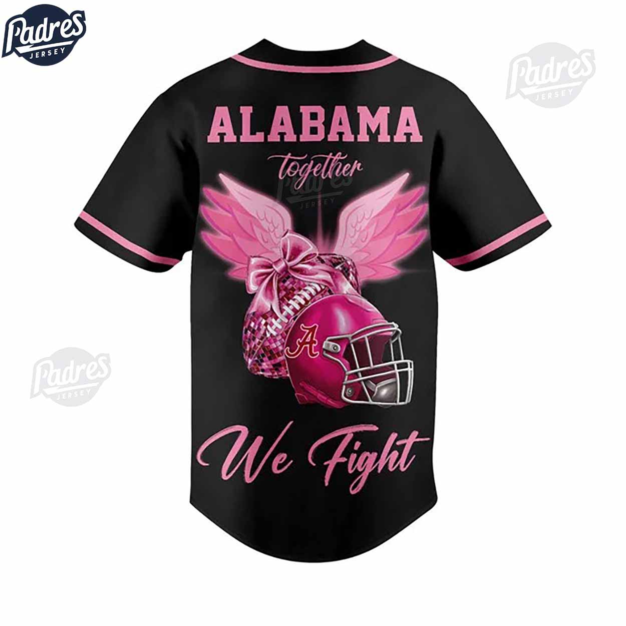 Alabama Crimson Tide Football Breast Cancer Baseball Jersey - Padres Jersey Oasis: Elevate Your Baseball Style Game