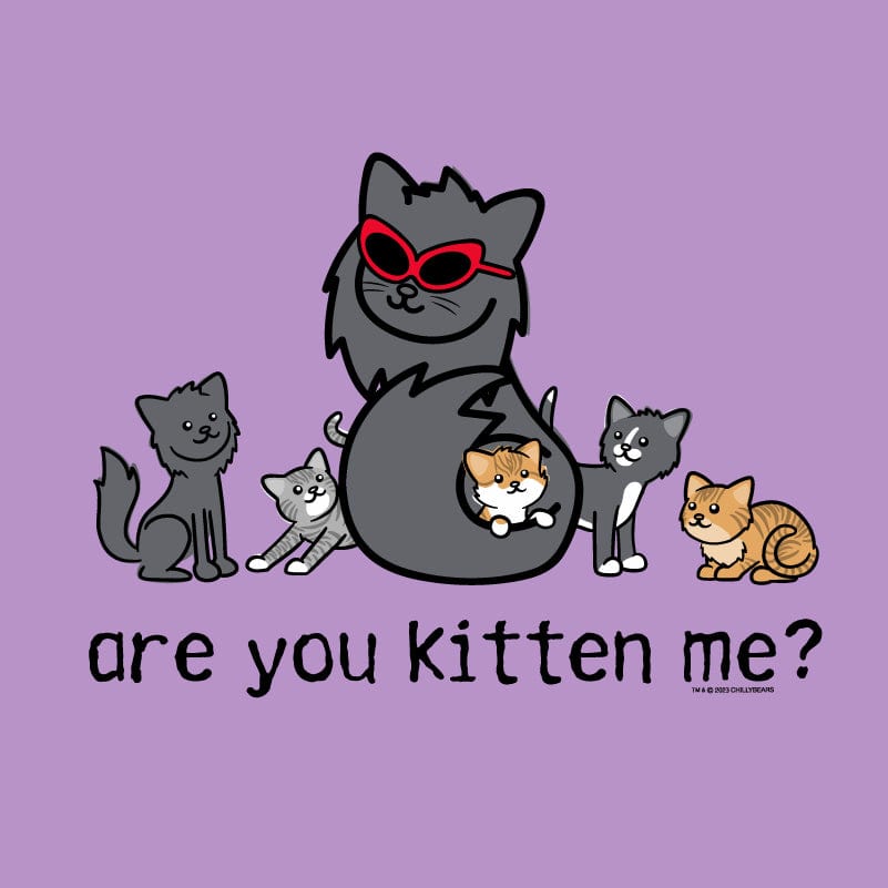 Are You Kitten Me? - Ladies T-Shirt V-Neck