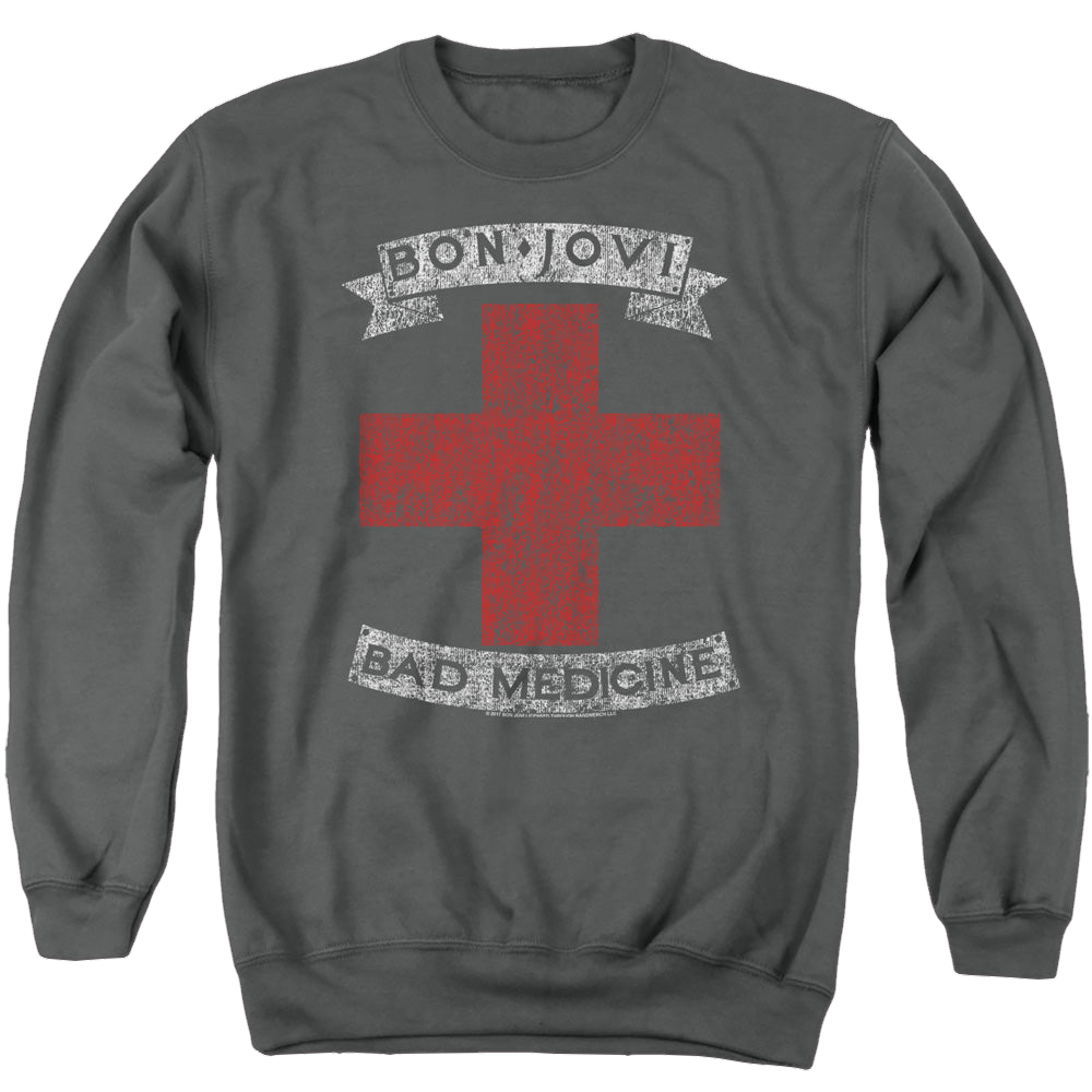 Bon Jovi Bad Medicine - Men's Crewneck Sweatshirt