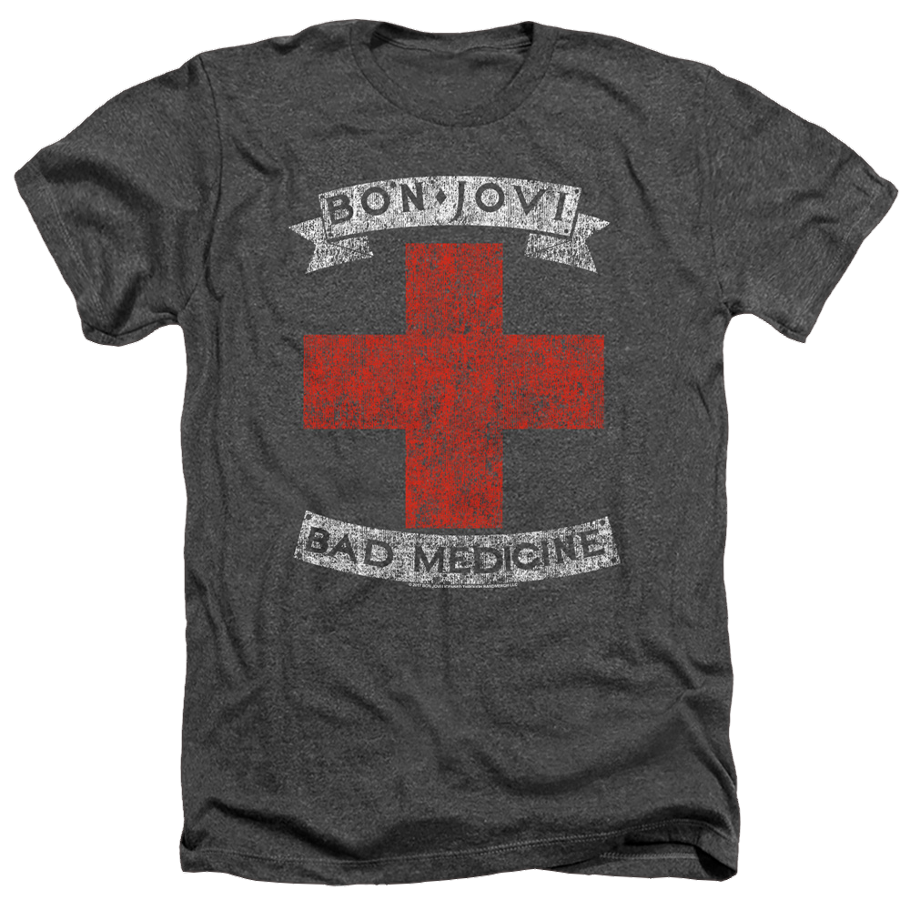 Bon Jovi Bad Medicine - Men's Heather T-Shirt