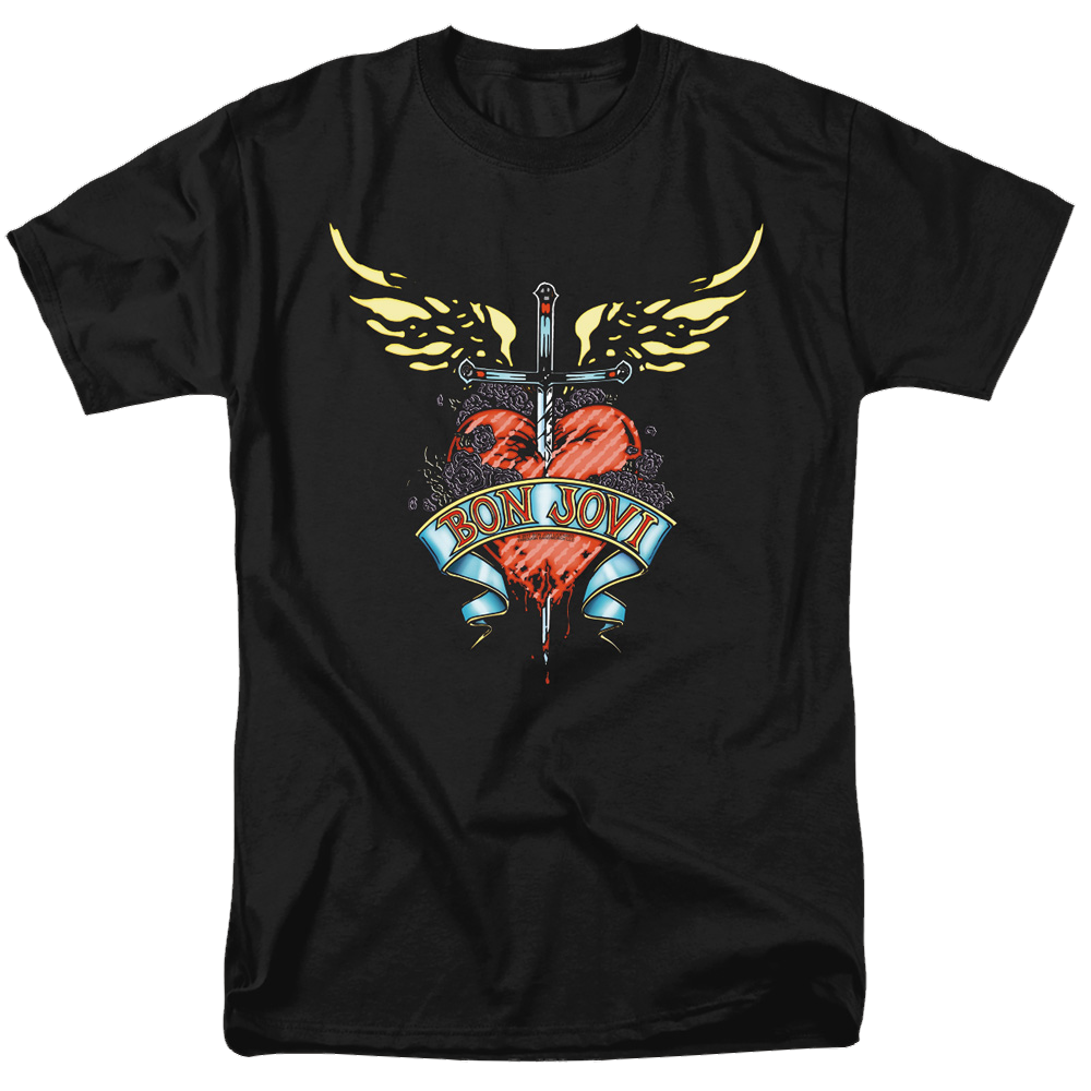 Bon Jovi Daggered - Men's Regular Fit T-Shirt