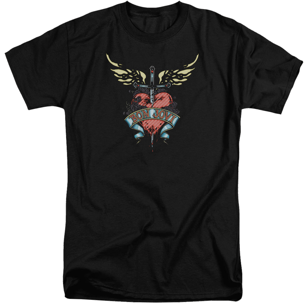 Bon Jovi Daggered - Men's Tall Fit T-Shirt
