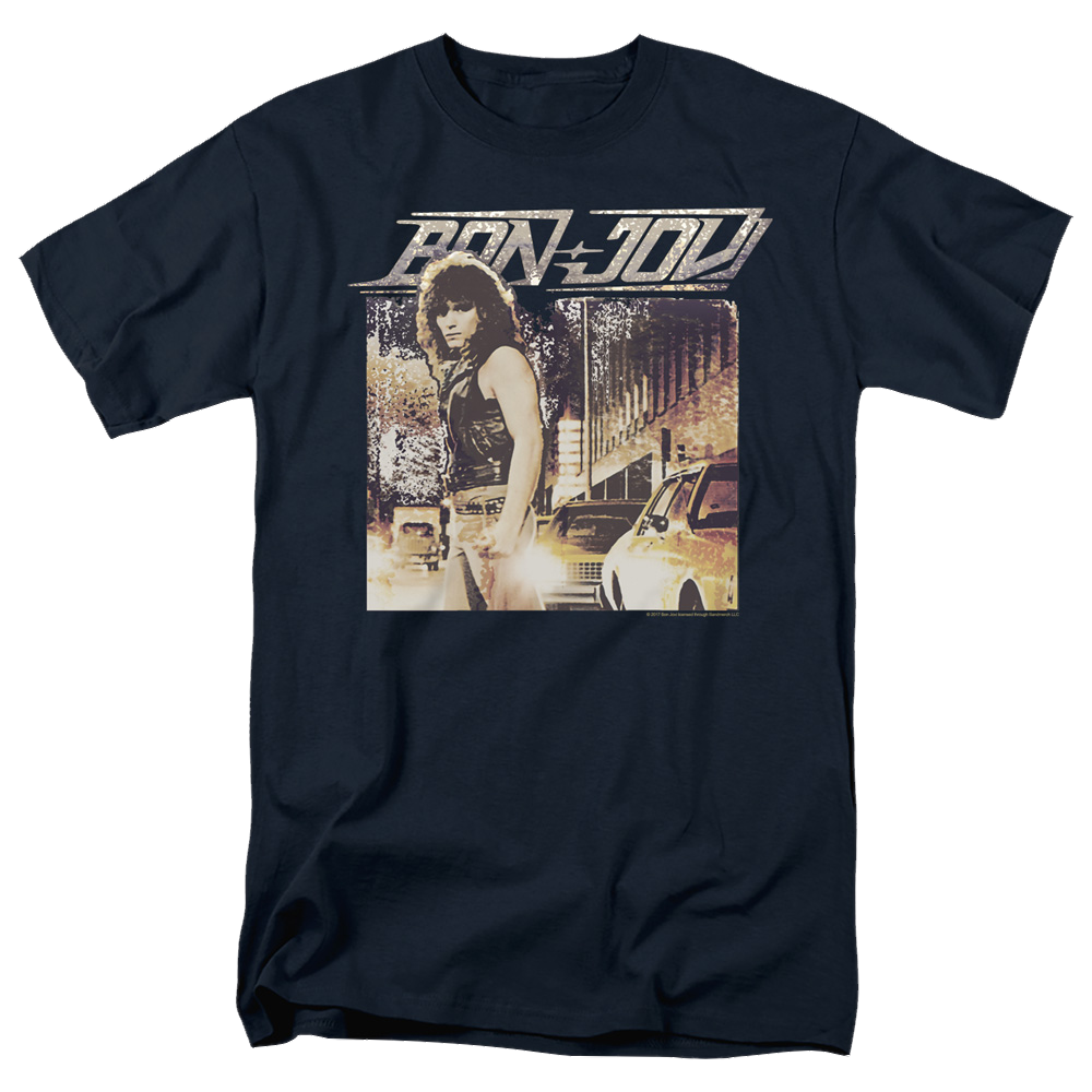 Bon Jovi Runaway Jon - Men's Regular Fit T-Shirt