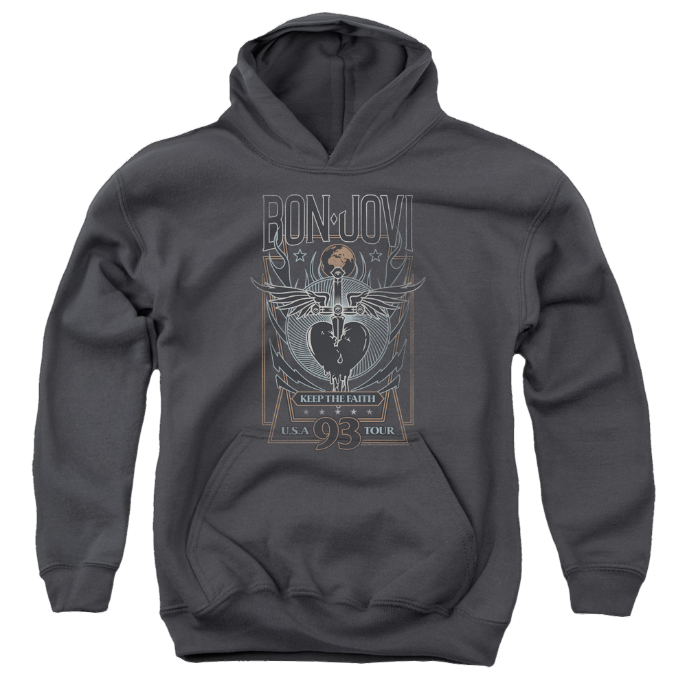 Bon Jovi Keep The Faith - Youth Hoodie