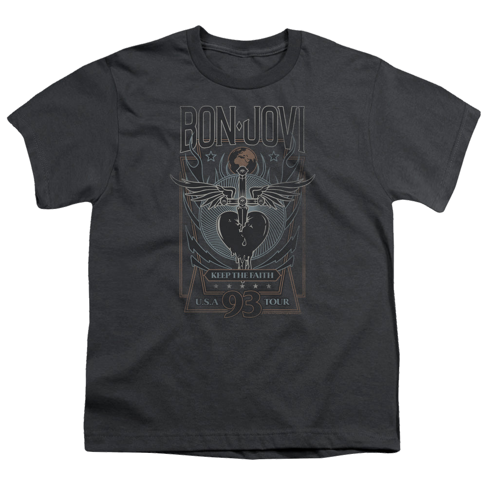Bon Jovi Keep The Faith - Youth T-Shirt