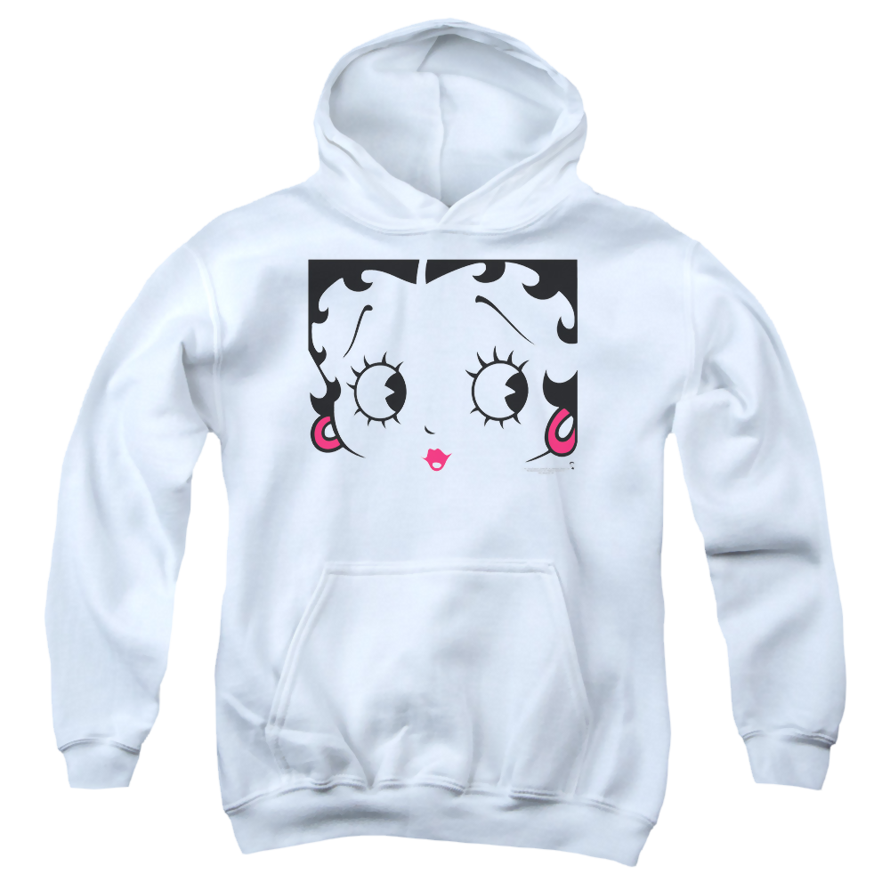 Betty Boop Close Up - Youth Hoodie