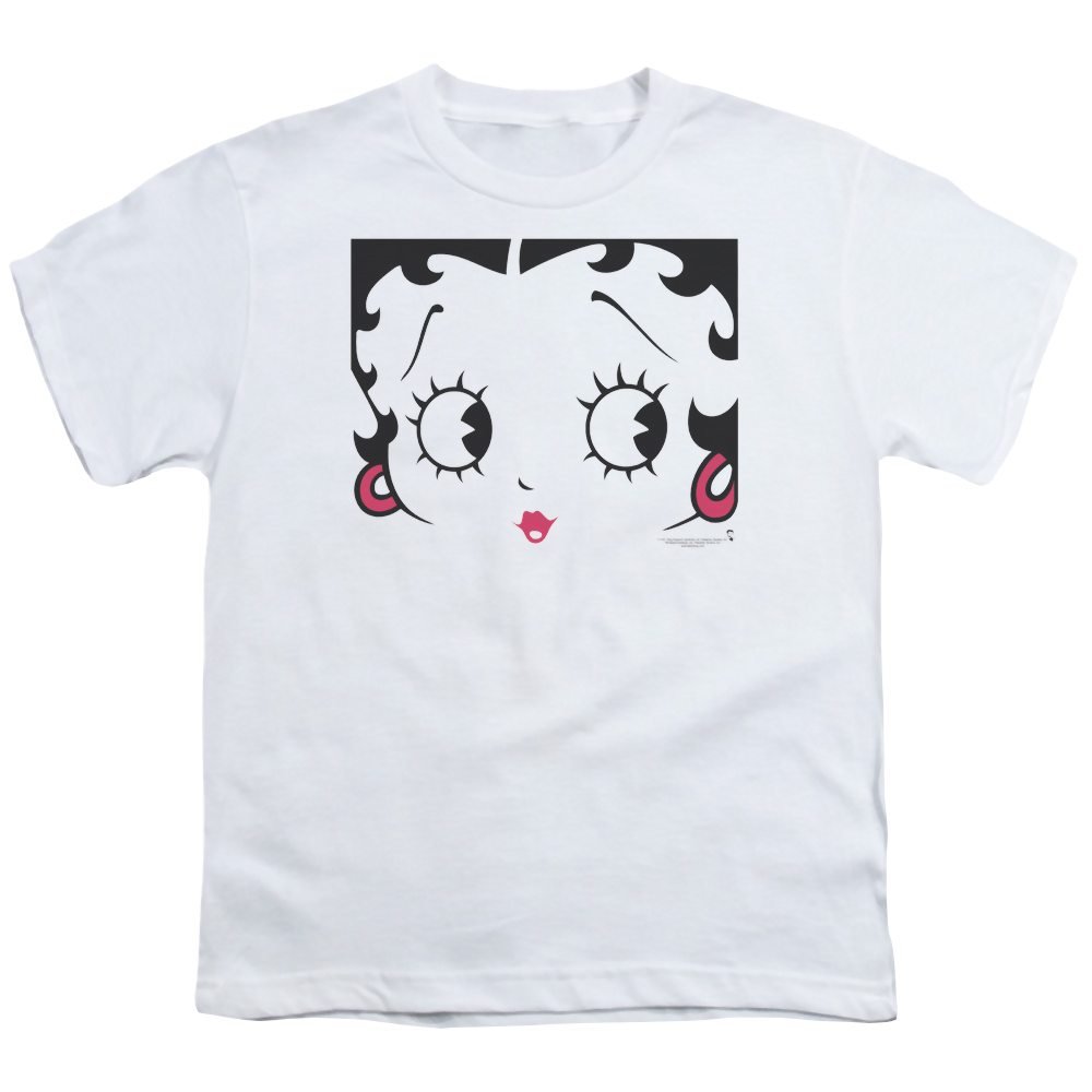 Betty Boop Close Up - Youth T-Shirt