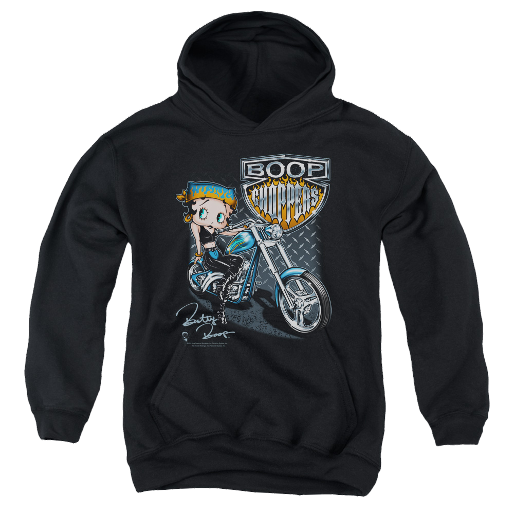 Betty Boop Choppers - Youth Hoodie