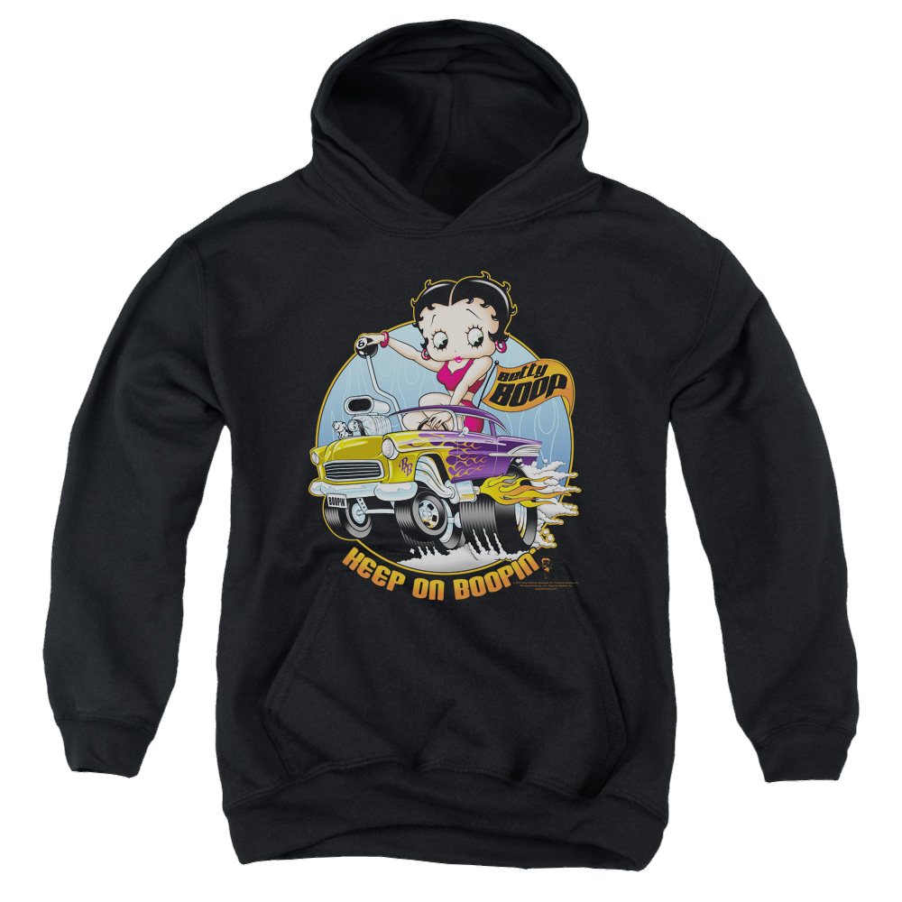 Betty Boop Keep On Boopin - Youth Hoodie