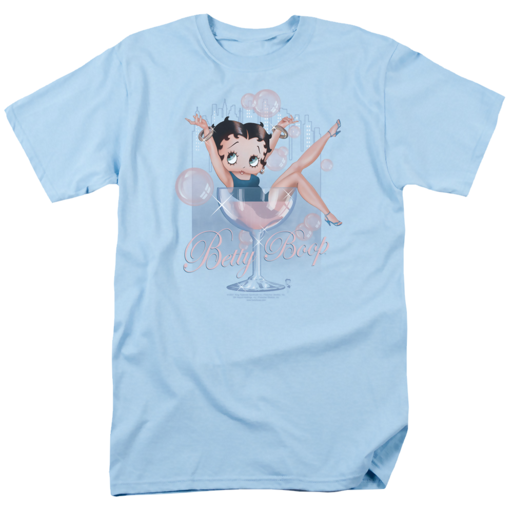 Betty Boop Pink Champagne - Men's Regular Fit T-Shirt
