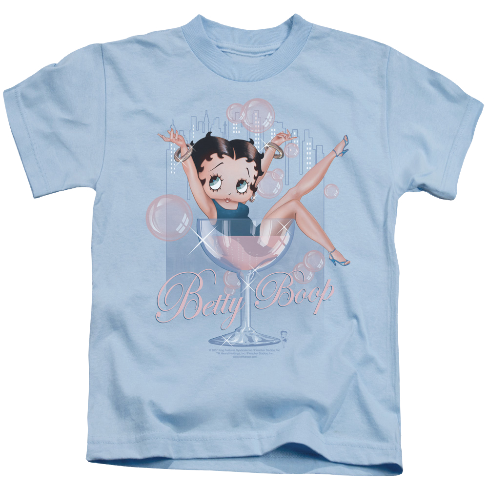 Betty Boop Pink Champagne - Kid's T-Shirt